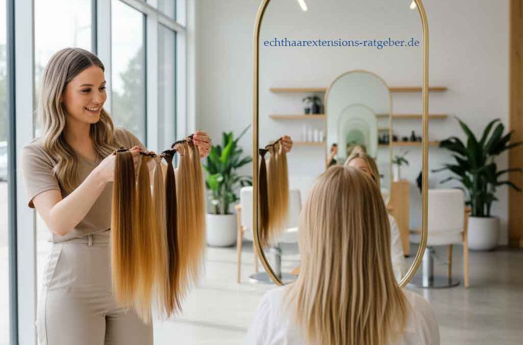 Die richtige Haarverlängerung für feines und dünnes Haar