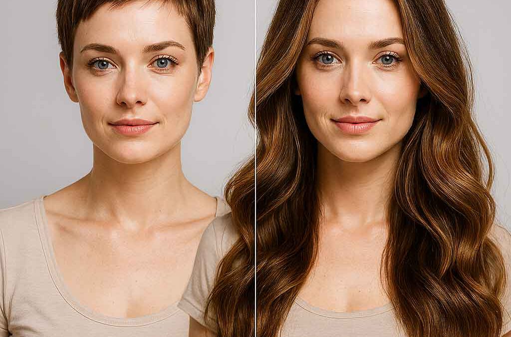 Kurze Haare verlängern – Echthaarextensions und Bonding erklärt